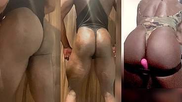 Poet Workout G String Singlet Oiled Flex & Toy Session