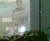 Spying on my mother-in-law at the gyno room through the window