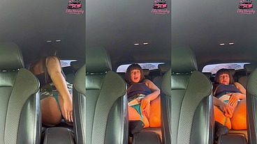 I took my best dildo out in the car with me, and had a wank