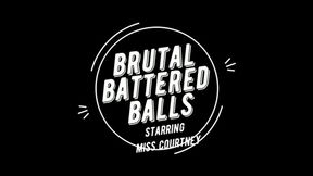 Battered Balls for Miss Courtney