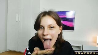 Messy Facials Compilation by Cute Amateu