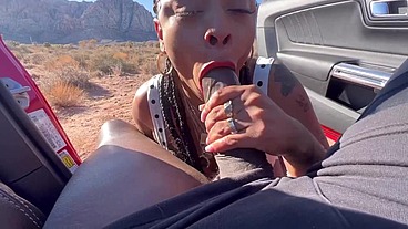 Publicly sex on the side of the road
