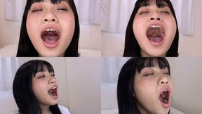 Urara Kanon - CLOSE-UP of Japanese cute girl YAWNING yawn-07 - wmv
