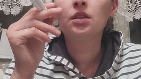 Anna Sparkle is back whit smoking multiples