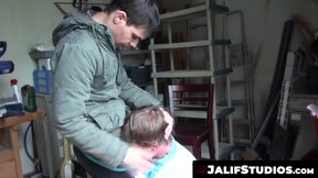 Twink sub Anthony Corsi gladly obeys his master Pedro Spears