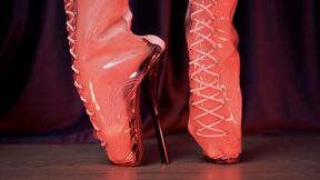 Transparent ballet boots (4K)