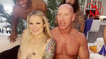 Kora's Birthday Gangbang: Cake, Cocks & Cum