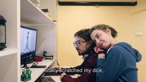 Stepmom steals stud's study session for a steamy sesh