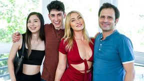 Whitney OC and Amber Angel are enjoying dick-riding so much