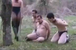 Submissive Geishas in Bondage Misery