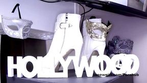 LA New Girl featuring sweet one's private casting x movie
