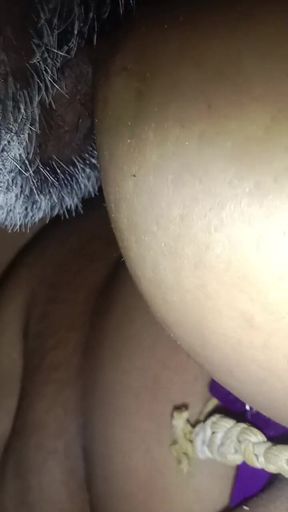 Stunning moment from &quot;Tamil Uma&#039;s husband was not at home. She was sitting alone on the bed. When I went there, I spread my&quot;