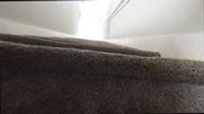 Tiny Human Charles Struggles to Climb up Giantess Stairs POV 1080