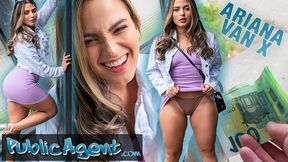 Public Agent - Sultry Latina showcases stunning thighs & booty in outdoor anal&#x1F44C; sex romp