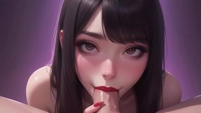 Cumming Deep Into Petite Asian's Juicy Mouth - A Hot Blowjob Experience From Below