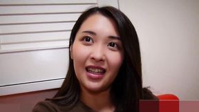 japanese black hair beauty wife. big tits. blowjob and creampie sex, uncensored