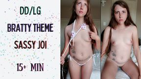 DDLG Bratty JOI