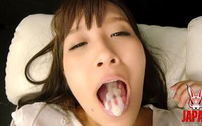 POV: Tongue Observation & Saliva Fetishism - Ai Kayama