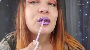 Daisy's Sensual Lipstick Try On & Kisses