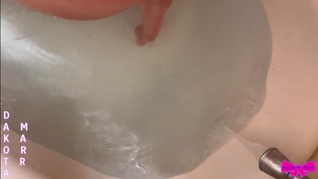 Bath Time With Silly Nebraska Swinger With Hairy Bush Dakota Marr