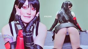 Femdom Role-play: Tifa Lockhart Ruined Your Orgasm And Let You Cum Only If Youll Wedgie Yourself