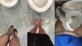 standing pee mess