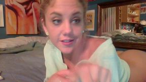 Firm Blonde Masturbating
