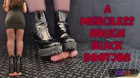 Your Boss Gives You a Merciless Rough Bootjob Punishment in Black Ankle Boots (Edited Version) - Tamystarly - Cock Balls Crush Trample, CBT, Trampling, Shoejob, Stomping