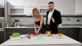 cookery show host shalina devine halts filming to enjoy a dp threesome gp3231