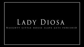 Naughty little house slave gets punished pov