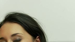 keeley magee takes a dick in her mouth and pussy from the gloryhole
