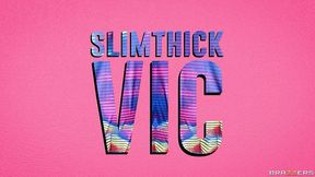 Double-take, tongue-lash & splashSlimThick Vic Brazzers