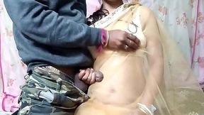 Amateur Indian Teen Takes Hard BBC Blowjob