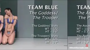 Tag Team League Team Red Vs Team Blue