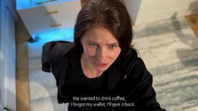 Invited For Coffee Then Fucked Her Mouth Before