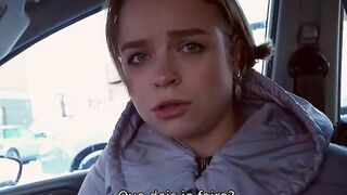 DEBT4k. Young debtor with adorable face thinks sex is better