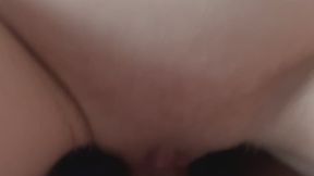 Close up sex with a creampie