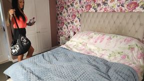 Danni bound and gagged and fucked by intruder MOV version
