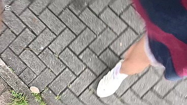 pajeandome en la calle, me vine dos veces