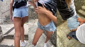 public vacation quickie with yoya grey