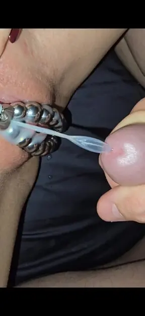 Pullout and cum on my hot milf pussy cumpilation
