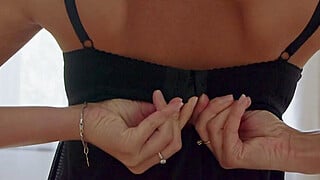 Jessica hot mom nude lingerie try on haul