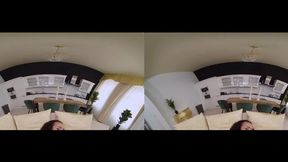 Quivering teen brainiac gets ravaged when ravishing texts - virtual XXX reality