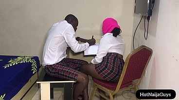 Horny students fucking