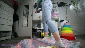 Step-Mommy gives you a blowjob during your diaper change