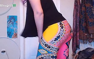 Girl farting