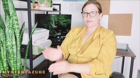 Lace Bra JOI at Work (ID # 1890 HD 1080rez)