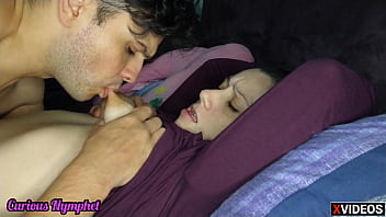 Curious Goddess- blonde milf kissing sucking nipples smelling big ass fucking licking hairy pussy hard sex creampie cum inside pussy