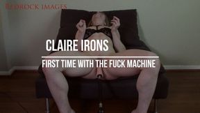 Claire Irons - First Time with the Fuck Machine
