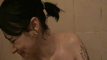 pissing on her face
